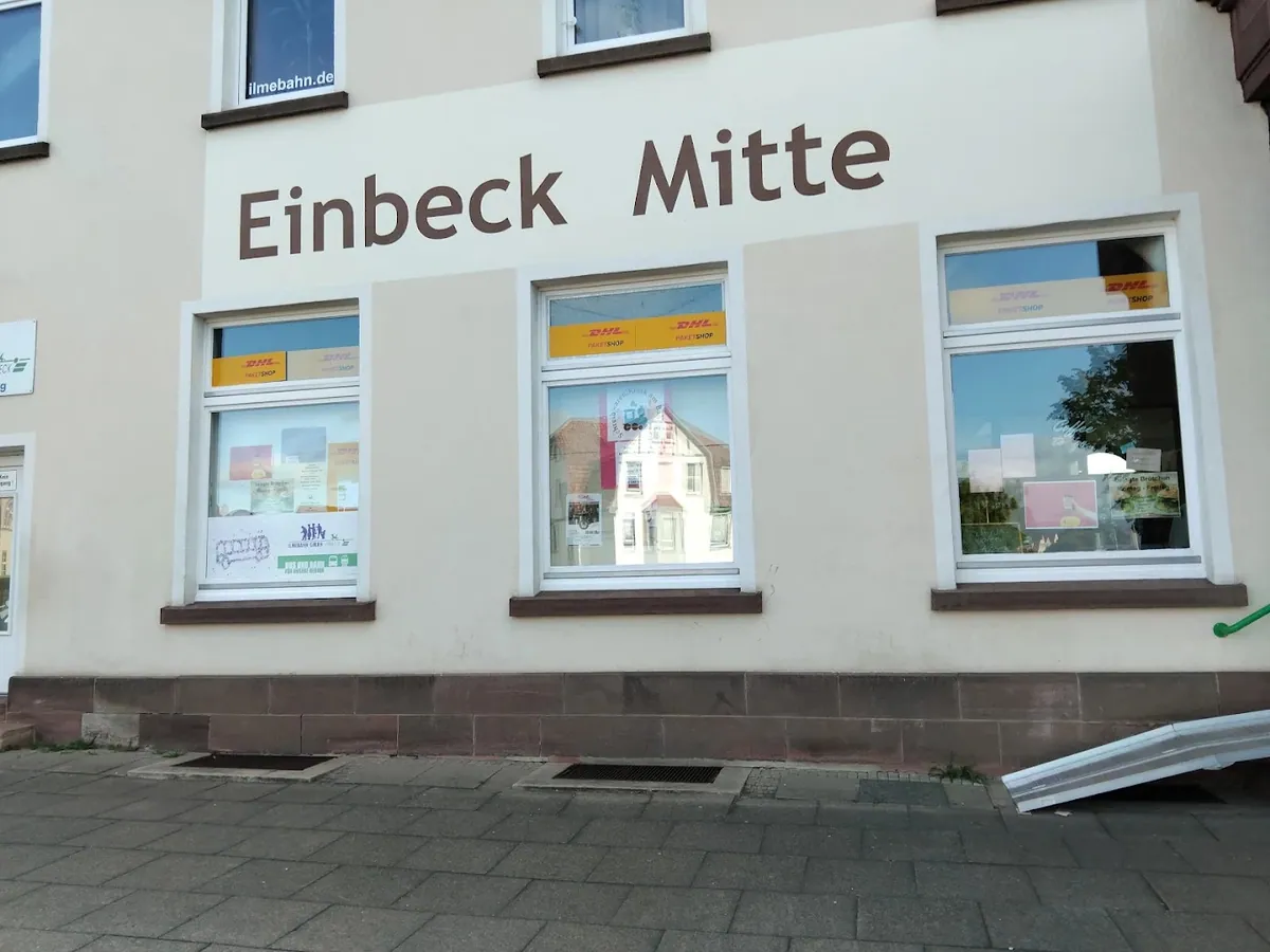 Kiosk am Bahnhof