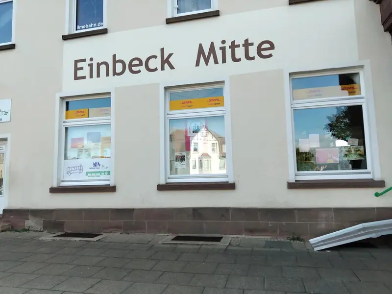 Kiosk am Bahnhof