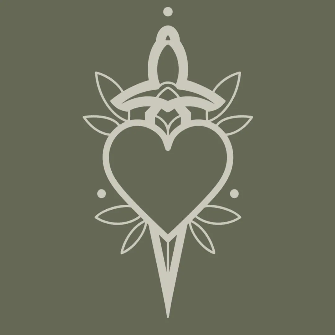 Heart & Dagger Tattoo - Tattoostudio