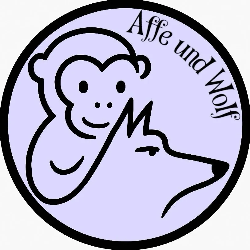 Affe und Wolf