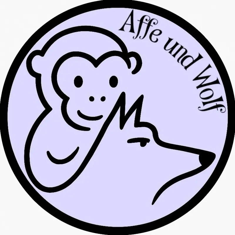 Affe und Wolf