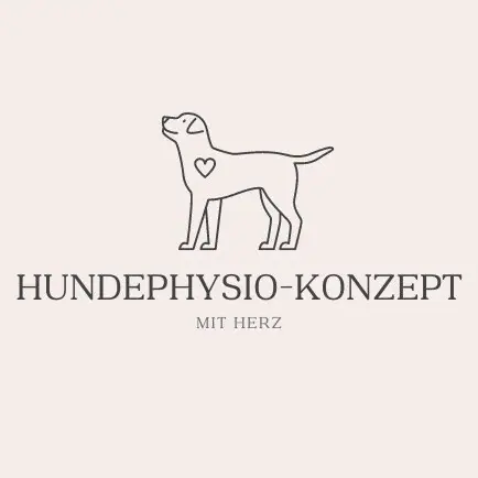 Hundephysio-Konzept mit Herz