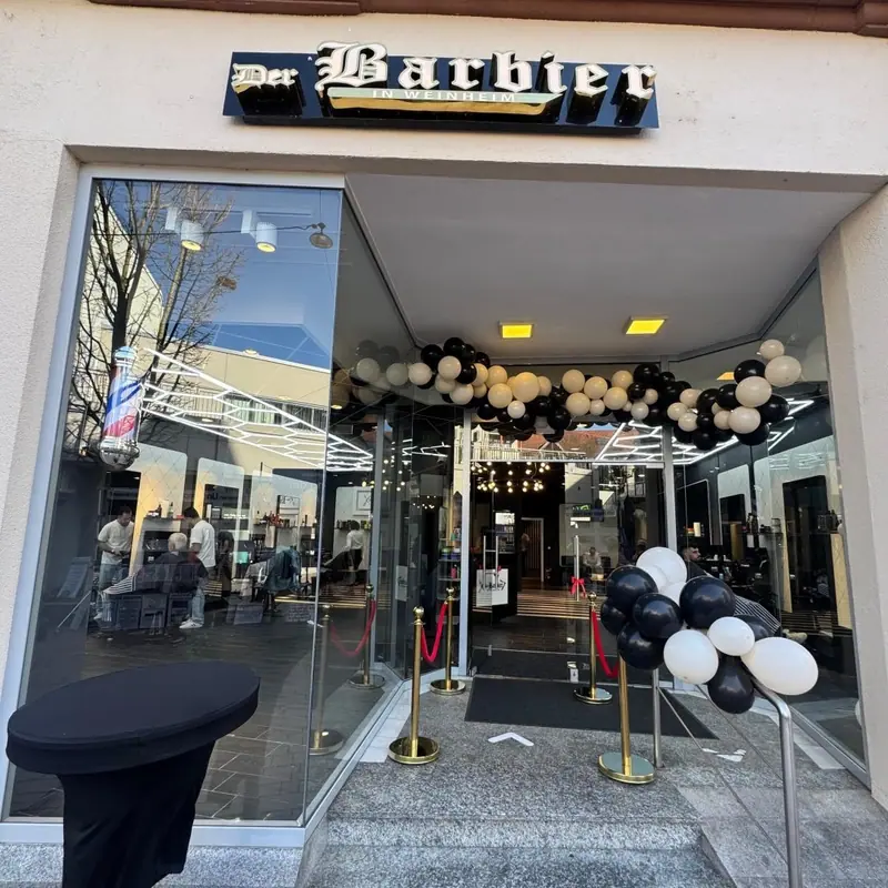 Der Barbier in Weinheim