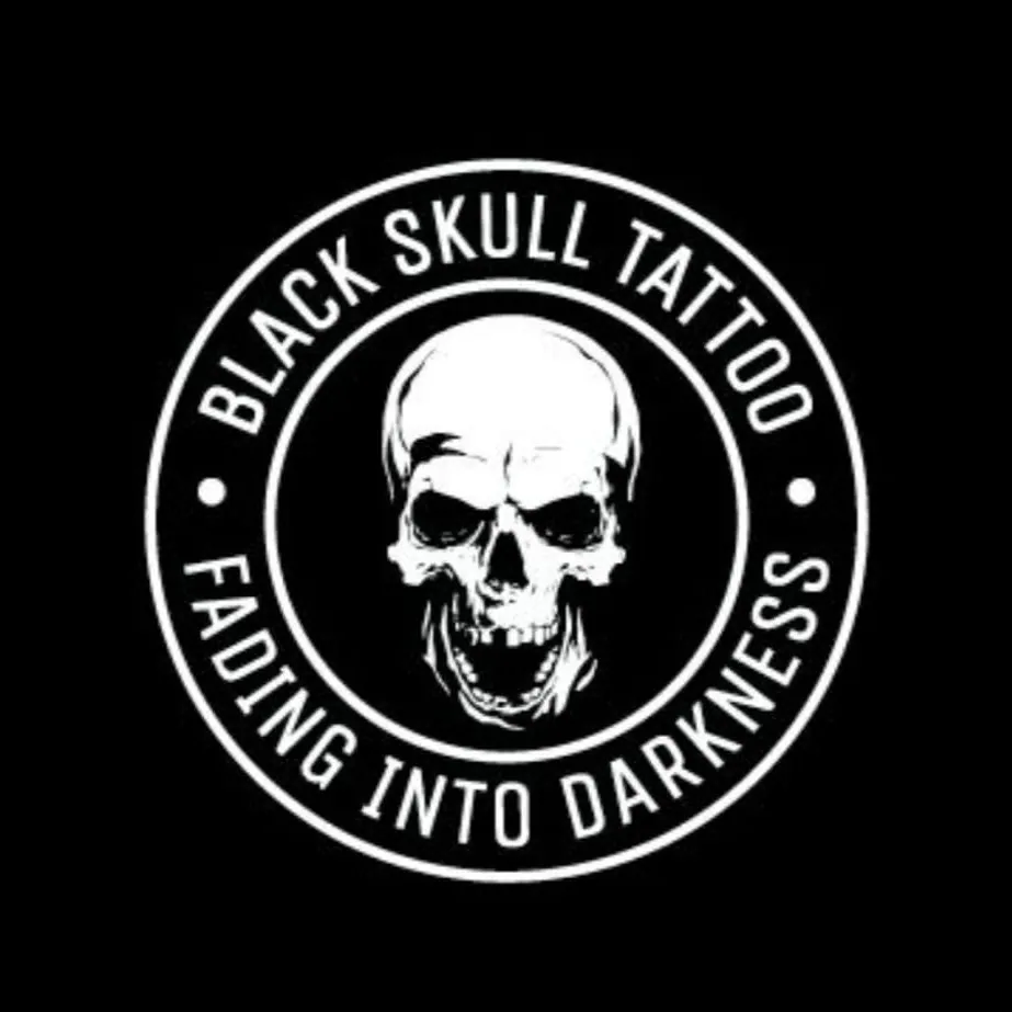 Black Skull Tattoo